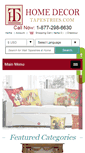 Mobile Screenshot of homedecortapestries.com